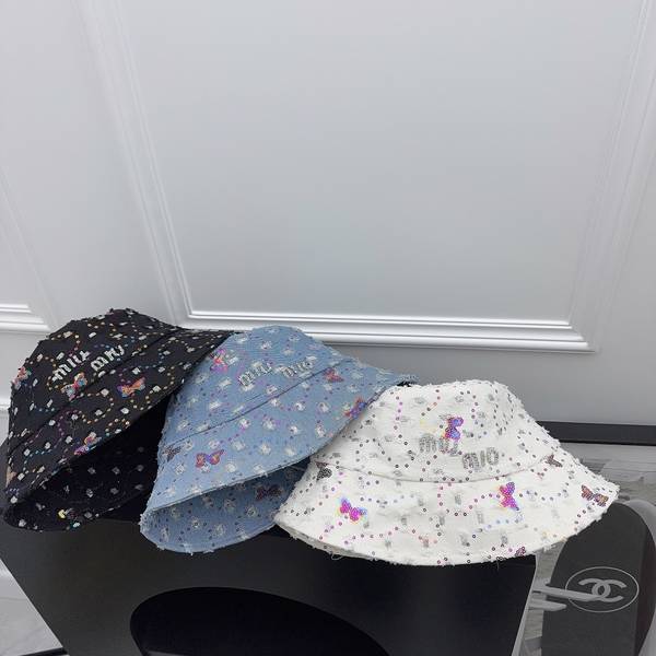 Miu Miu Hat MUH00154-1 Miu Miu Hat MUH00154-1